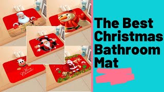 The Best Christmas Bathroom Mat
