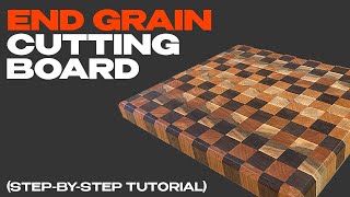 How to Make End Grain Cutting Board | StepbyStep Guide | #woodworking #cuttingboards