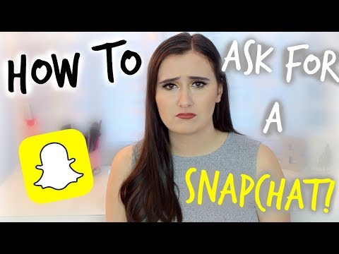 how to ask your parents for snapchat