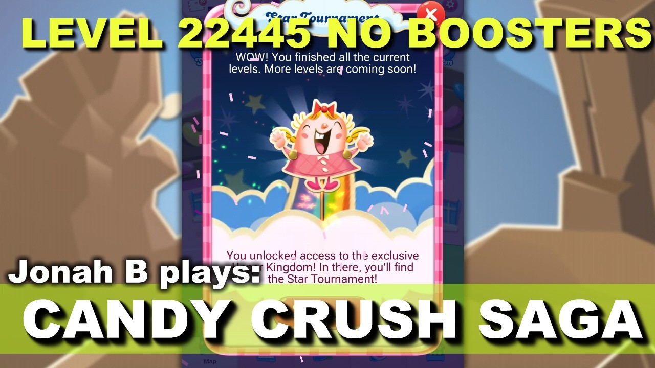 ♡Candy♡ページ Candy Crush Saga Level 22445 No Boosters - YouTube