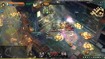 Tree of Savior - Earth Archon World Boss - cbt 2