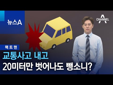[Factman] Is it a hit-and-run even if you only drive 20 meters away after an accident? | NewsA