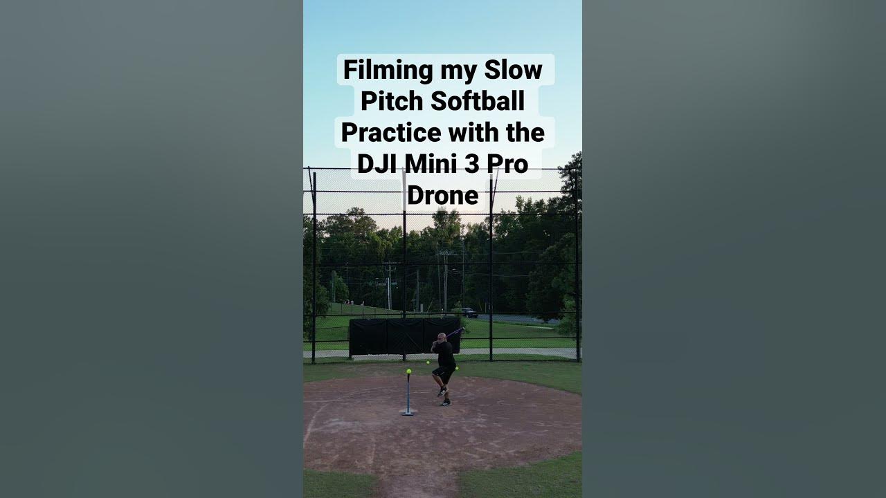 dji-mini-3-pro-filming-slow-pitch-softball-batting-practice-drone