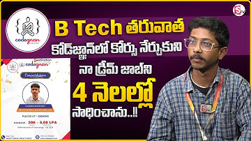 Codegnan : Student Feedback About Job Placements and Institute | The Best Coding Institute | MR NAG