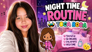 I Stayed Up Until 11:59 PM in Toca Boca! 🌙✨ Cozy Night Routine