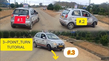 How To Perform A 3~Point~Turn