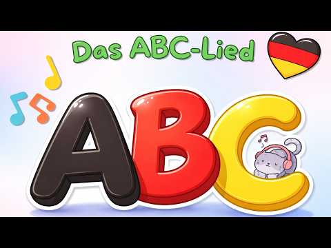 Das deutsche ABC-Lied | Alphabet für Kinder | Lerne das Alphabet mit Beispielen und Spaß!