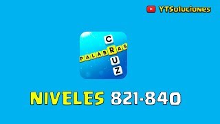 Palabras Cruz Soluciones Nivel 821-840 screenshot 4