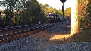 NS 15T stopped at Waynesboro VA with 4 units