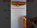 Résoudre une équation #maths #college #fyp #pourtoi #school