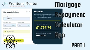 Mortgage Repayment Calculator with React: Frontend Mentor Challenge Part1