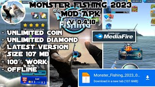 DOWNLOAD MONSTER FISHING 2023 MOD APK TERBARU 2023 | UNLIMITED DIAMOND screenshot 3