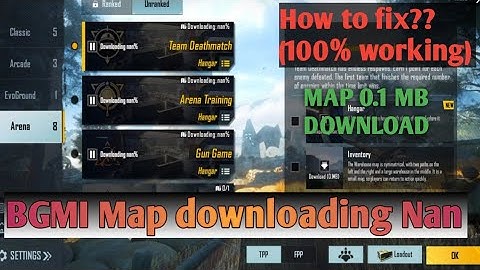 #BGMI | BGMI 0.1MB Error | How to solve downloading Nan in BGMI | Map not download