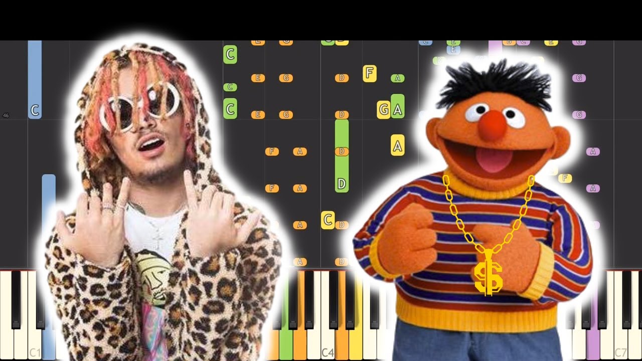 IMPOSSIBLE REMIX - Gucci Gang - Piano Cover - Ernie Gang