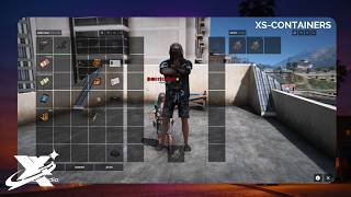 XS_Containers : Sac, Cintre, Porte-clés & Portefeuille — Script ox_inventory configurable