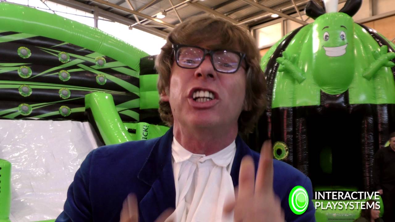 Austin Powers playing on our Interactive Playsystem