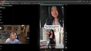 Jason REACTS To Nina Lin Without Makeup!