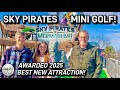SKY Pirates of Mermaid Bay! Voted as 2025 Best New attraction | Mini Golf! ⛳️ Pigeon Forge #minigolf