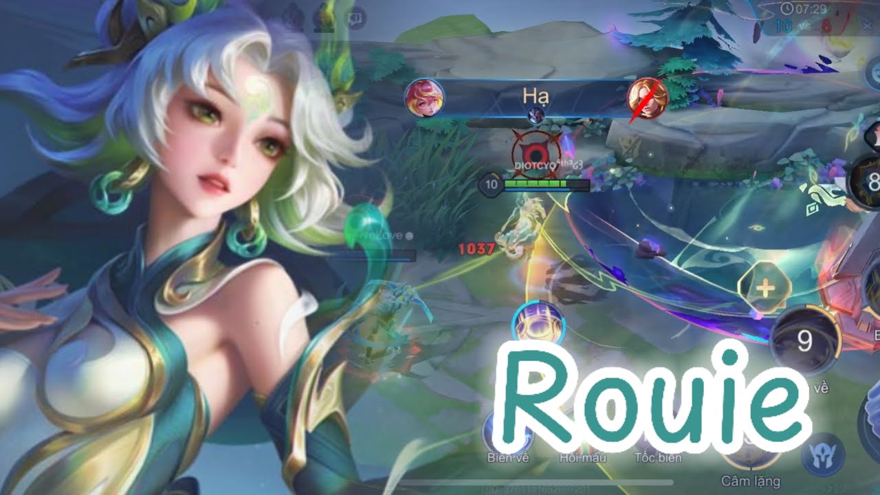 Rouie lên mặt nạ berith, quăng ulti sập lờ Lauriel | Build đồ cực trầm cảm 
