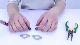 12 . Tornado 2Pro Flying Bear 3D Printer Frame installation2