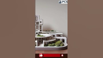 Luxury Home Front Elevation in Enscape and Revit #shorts #huongdansketchup #3dmodelingsoftware