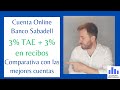 Cuenta online banco sabadell 2024 caractersticas y opiniones