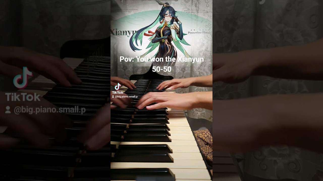 #xianyun #genshinimpact #hoyomix #genshinimpactmusic #piano #genshinimpactost #liyue #genshin