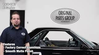 OPGI Product Spotlight: 1978-1987 El Camino Roof Rail Moldings