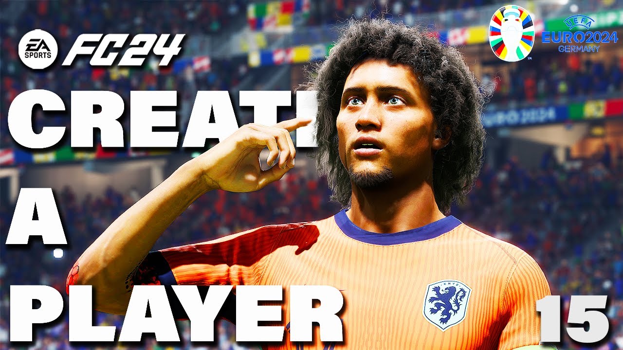 FC 24 | How to Create A Player (Euro's Edition) #15 [] DUTCH [] JALEN KAHLENBERG