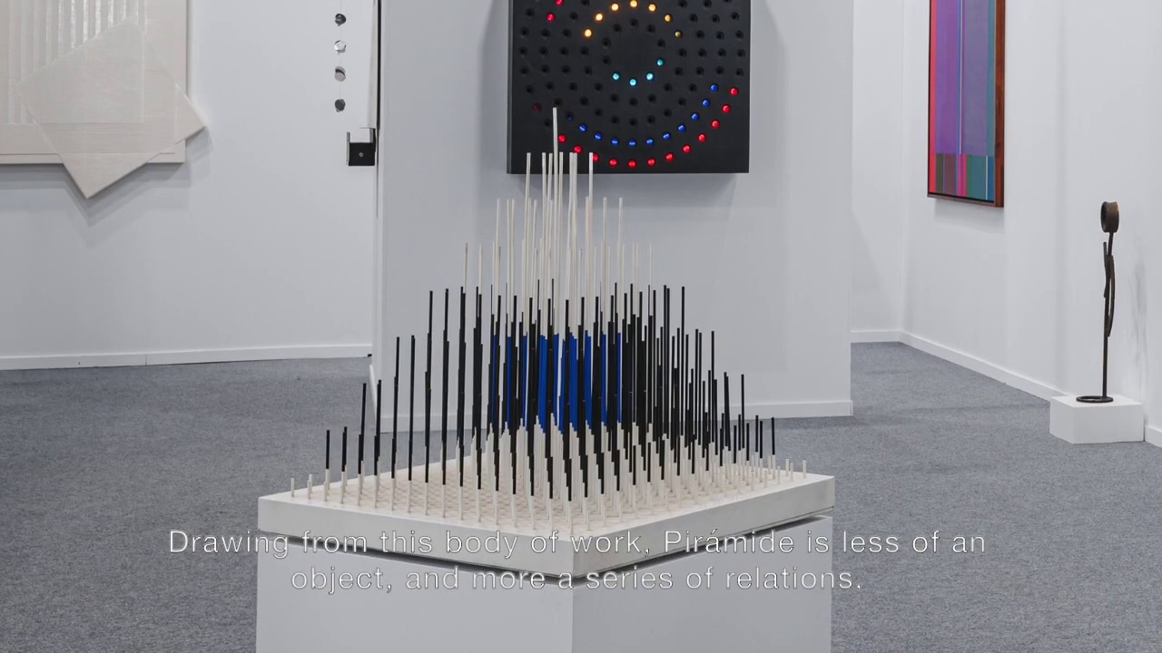 Leon Tovar Gallery: Featuring Jesús Rafael Soto's "Pirámide"