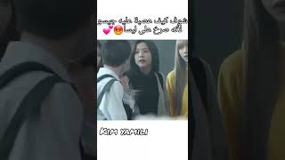 شوف كيف عصبة عليه جيسو لأنه صرخ على ليسا😡💕#blackpink #kpop #shorts #bts #lisa