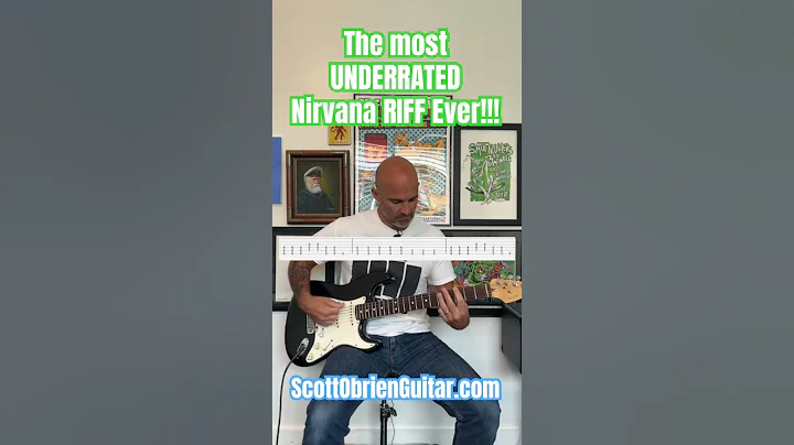 The Most UNDERRATED Nirvana RIFF Ever!! #guitar #turorial