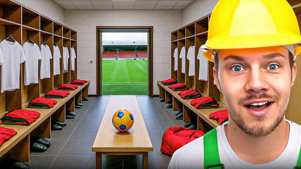 Vi købte et OMKLÆDNINGSRUM! (Football Pitch Simulator #5)