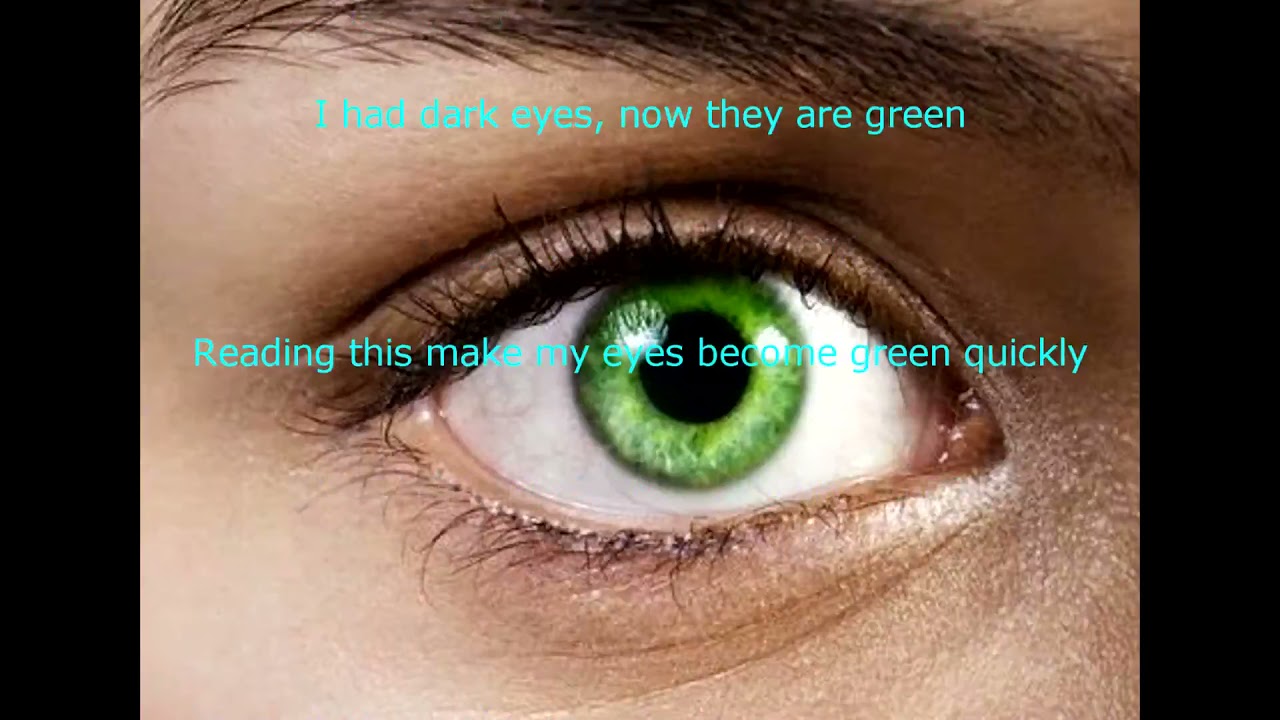 Get GREEN EYES!! Biokinesis AUDIOVISUAL Affirmations w Binaural Beats ...