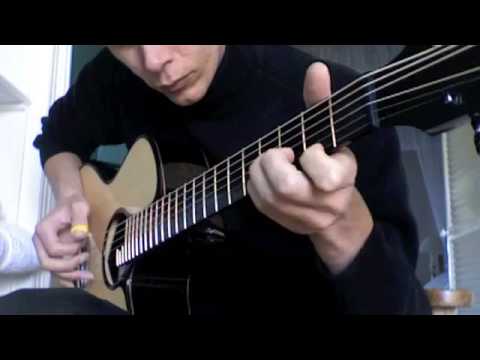 Casimi Guitars, Custom C2: (The water is wide  Traditional arr. played by T. van Dyk)