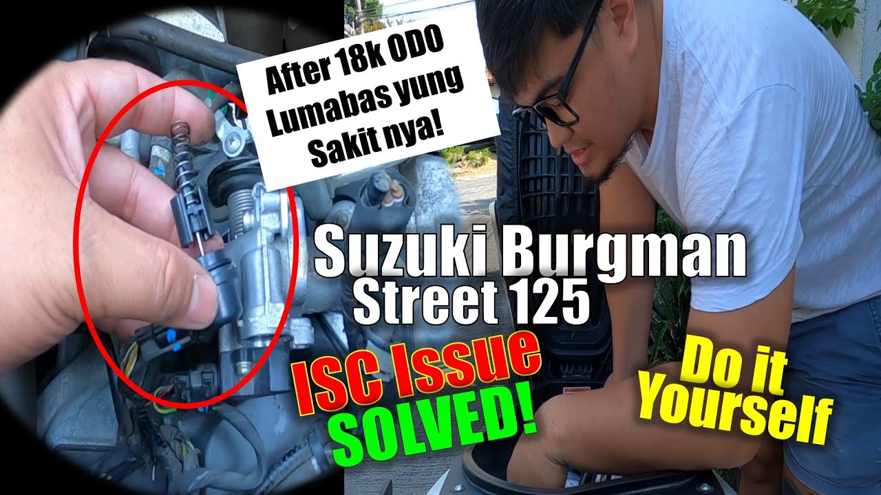Suzuki Burgman isc problem Fix! | After 18k ODO | isc Reset | DiY | After 18k ODO