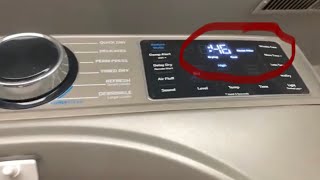 Does the Check Filter light turn off on the GE UltraFresh dryer