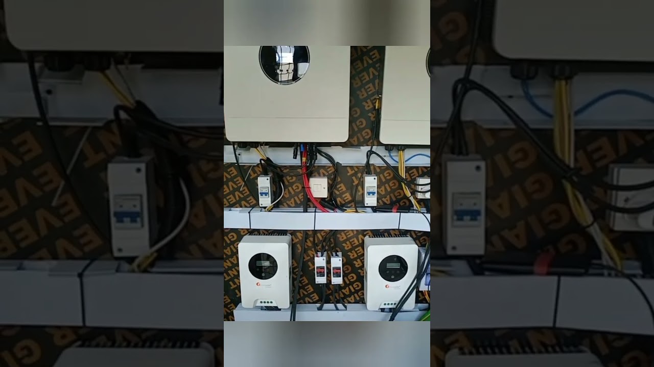 Solar powered three phase system for cold room storage. 