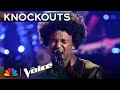 Kenny Iko's Falsetto Serenades Audience on USHER's "There Goes My Baby" | The Voice Knockouts | NBC