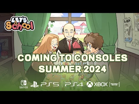 Let's School - Console Announcement Trailer