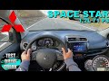 2021 Mitsubishi Space Star 1.2 L Top 71 PS TOP SPEED AUTOBAHN DRIVE POV