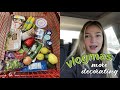 vlogmas: christmas decor shopping + trader joe&#39;s haul | maddie cidlik