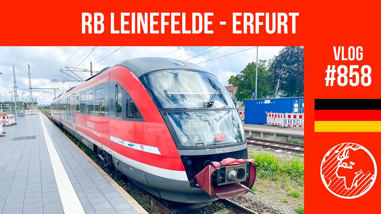 Im Desiro von Leinefelde nach Erfurt | TripReport | Vlog 858