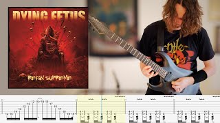 Dying Fetus from Womb To Waste tab Guitar Cover