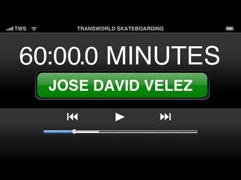 60 Minutes in the Park: Jose David Velez | TransWorld SKATEboarding