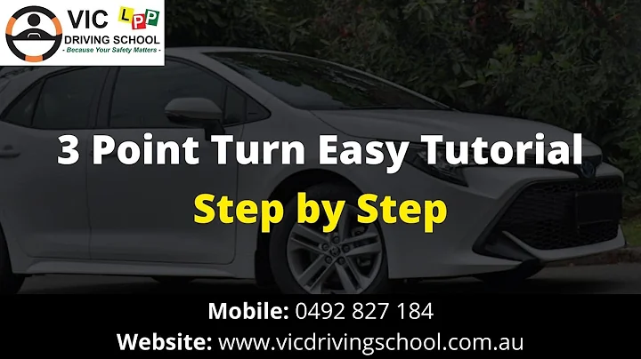 How to do 3 Point Turn | Easy Step by Step Full Tutorial | 2 Methods | VIC Driving School