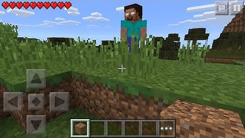 I FOUND HEROBRINE !!! Minecraft Pocket Edition 0.14.0 horror film