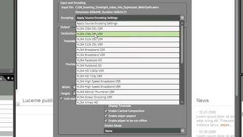 Inserting Silverlight Video into Expression Web 3