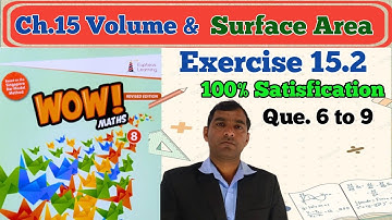 Exercise 15.2 class 8th wow maths solution