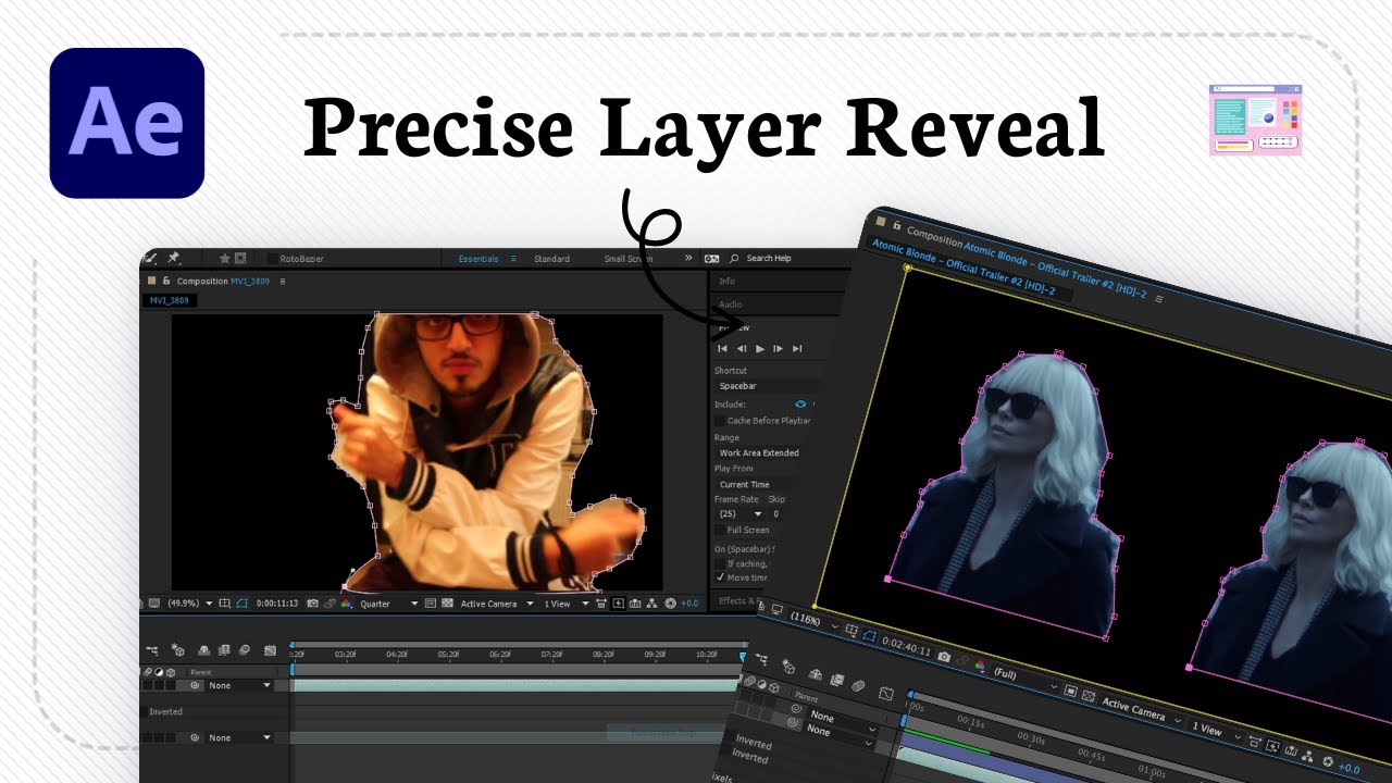 How to mask in After Effects (Shape Reveal) - YouTube